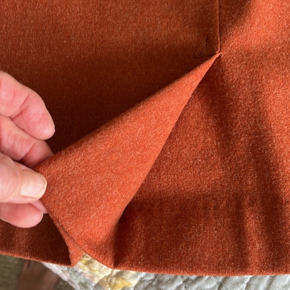 Vintage Evan Picone Two Piece Suit Pumpkin/Rust Jacket & Skirt circa 1950’s Sz S - Picture 17 of 17